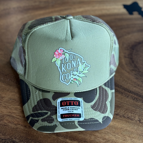 100% Kona Coffee Trucker Hat