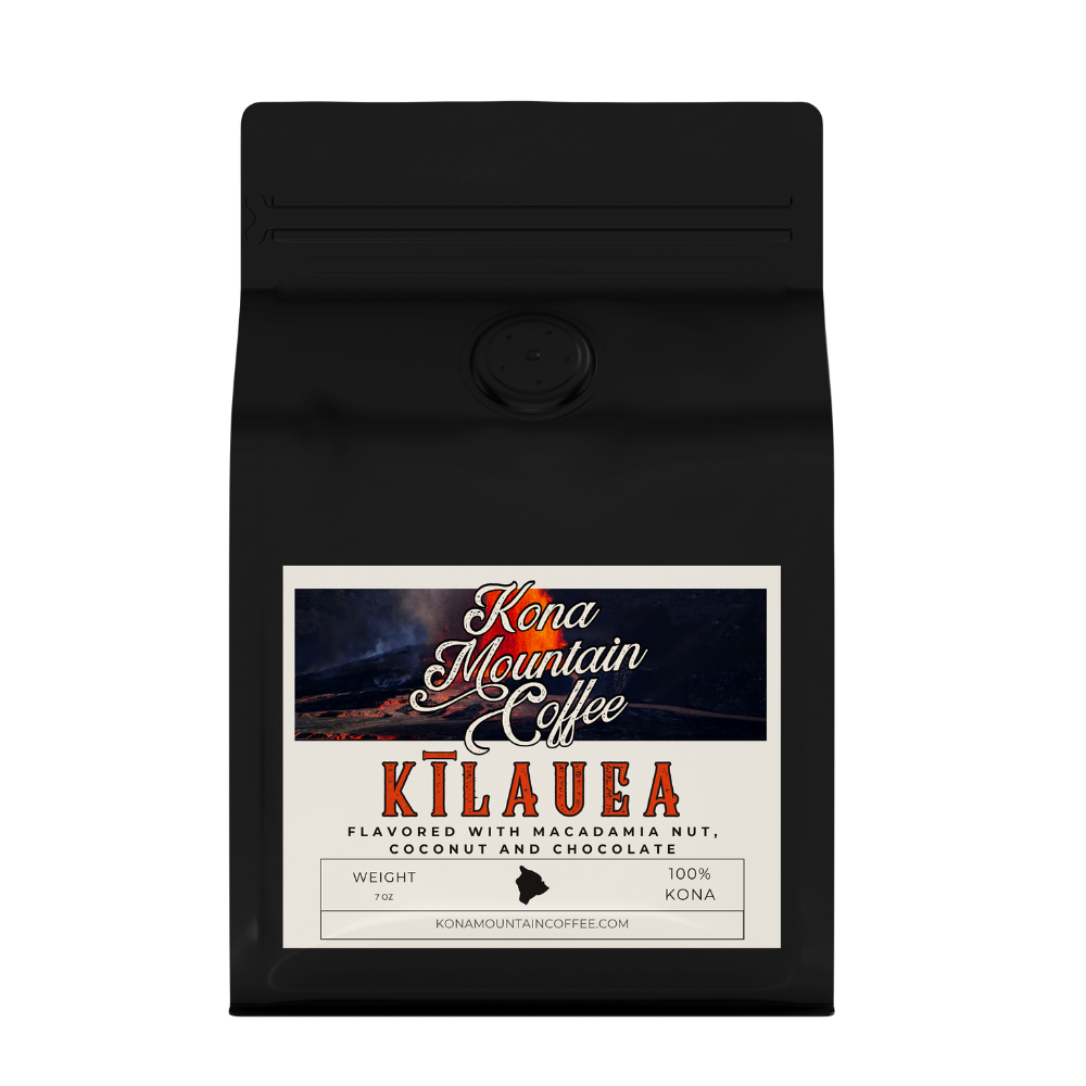 100% Flavored Kona Coffee Macadamia and Vanilla