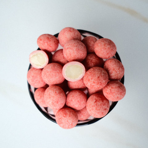 Bowl of Strawberry Macadamia Nuts