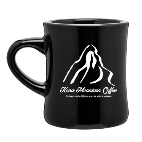 100% Kona Coffee Diner Mug - Kona Mountain Coffee