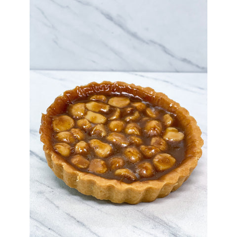 Honey Caramel Macadamia Nut Tart - Kona Mountain Coffee