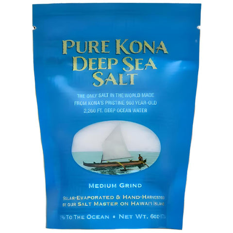 6oz Pure Kona Deep Sea Salt - Kona Mountain Coffee