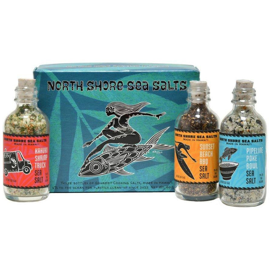 North Shore Sea Salt Gift Set - Kona Mountain Coffee