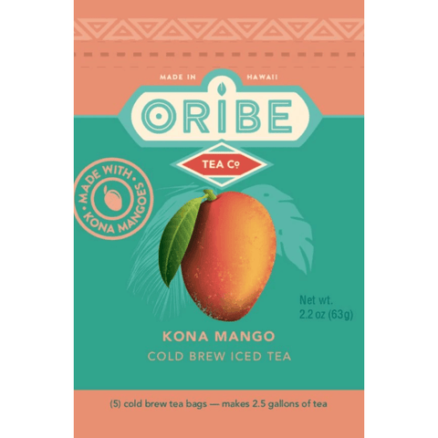 Kona Mango Cold Brew Tea - Kona Mountain Coffee