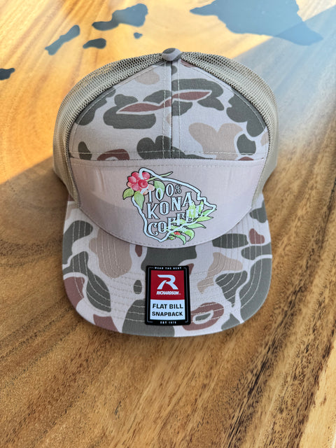100% Kona Coffee Trucker Hat - Kona Mountain Coffee