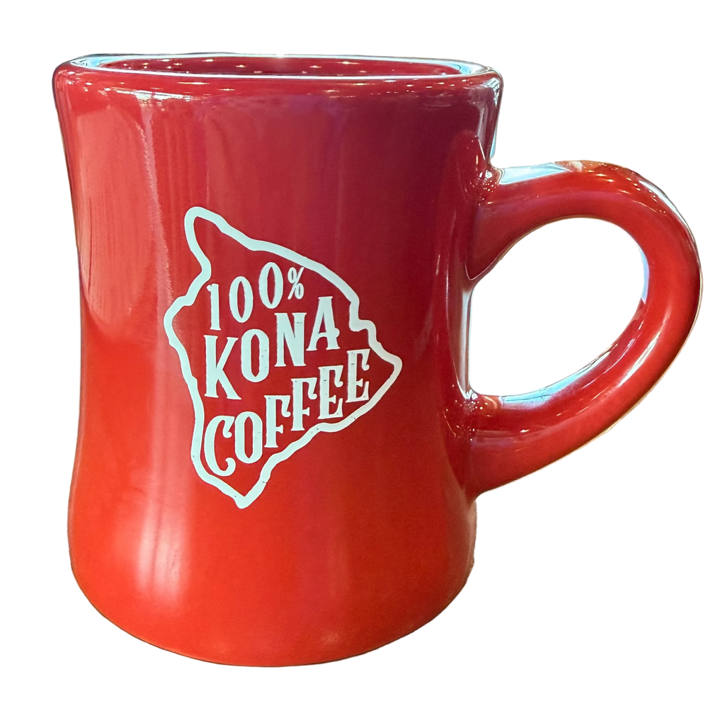 100% Kona Coffee Diner Mug