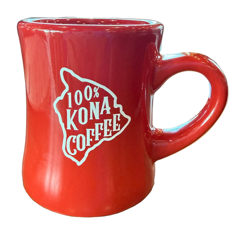 100% Kona Coffee Diner Mug
