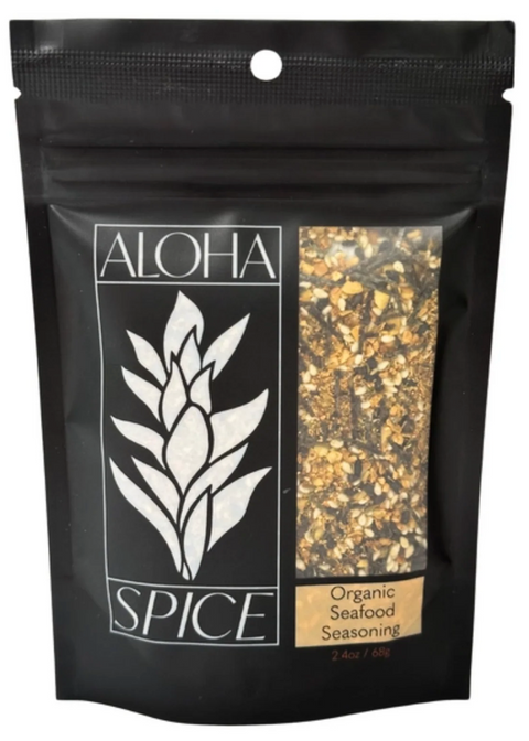 Organic Aloha Seafood Rub & Seasoning