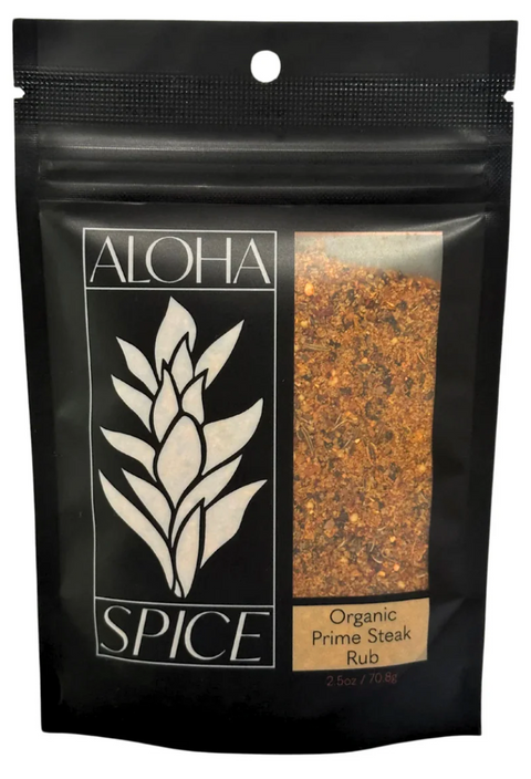 Organic Aloha Prime Steak Rub
