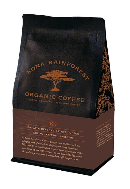 Organic Kona Rainforest Coffee - K7 100% Kona Coffee