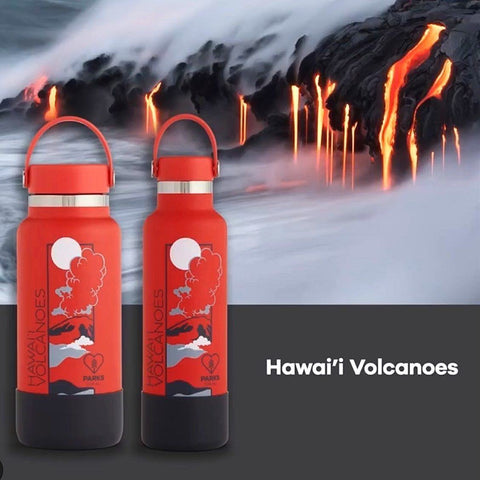 Hawaii Volcano National Park Hydroflask - Kona Mountain Coffee