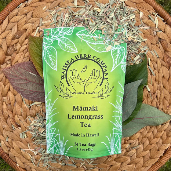 Mamaki Lemongrass Tea - Kona Mountain Coffee