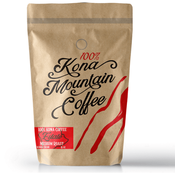 100% Kona Hawaiian Hazelnut - Kona Mountain Coffee
